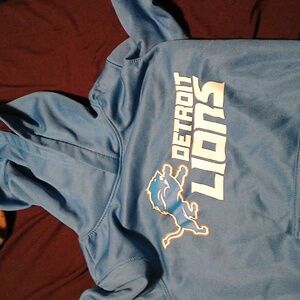 Detroit lions nfl size 8 boys hoodie